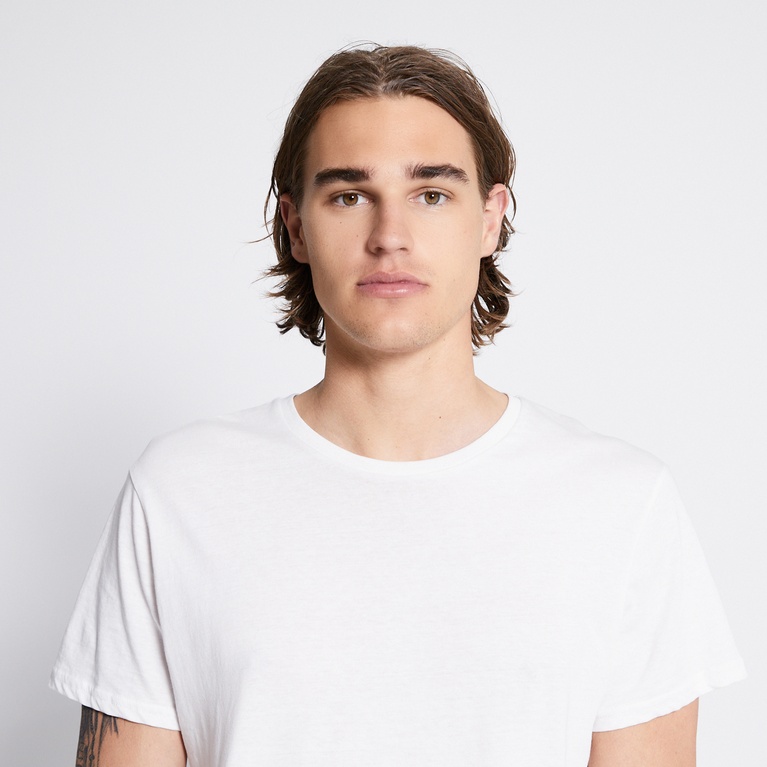 Basic tee "Marlon" White
